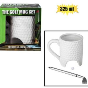 Mug Occasions Novelty Golf with Pen 325ml