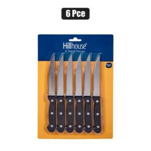 Knife-set 6-piece Serrated Hillhouse