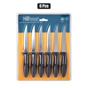 Hillhouse Knife-set 6-piece Serrated