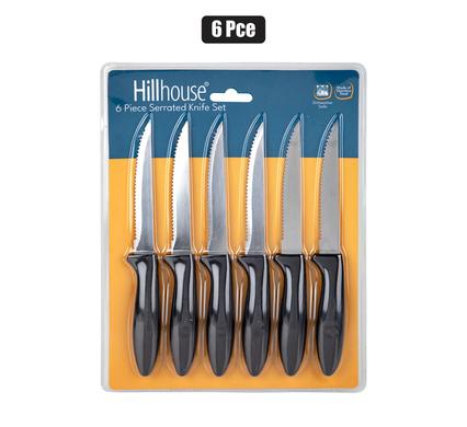 Hillhouse Knife-set 6-piece Serrated