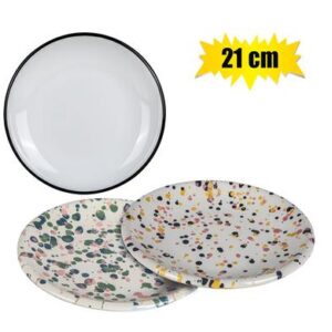 Plate Enamel 21cm Coupe