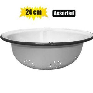 Colander Enamel 24cm with O Handle