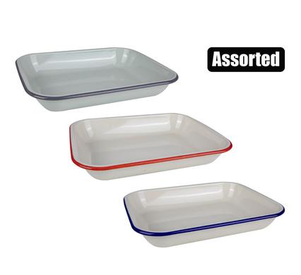 Baking Pan 27 x 34cm Enamel
