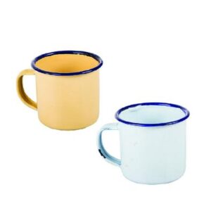 Mug Enamel 6cm Colours – Assorted