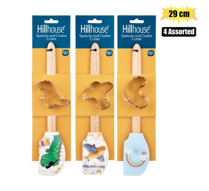 Hillhouse Spatula Silicone 29cm and Cookie Cutter