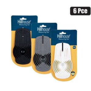 Hillhouse Measuring-set Plastic 6-piece Stackable