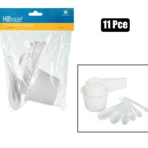 Hillhouse Measuring-set 11-piece Cups & Spn Plastic Bakeware