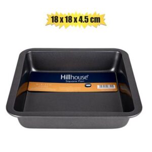 Hillhouse Bakeware Non-stick Square Pan 18 x 18 x 4.5