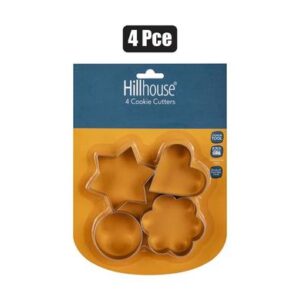 Hillhouse Cookie-cutters S/s 4-piece Assorted