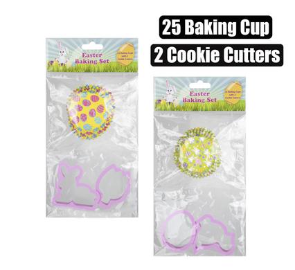 Hillhouse Baking Set Cookie Cutter and Baking Cups
