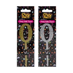 Cake Topper-birthday Number 0 1-piece
