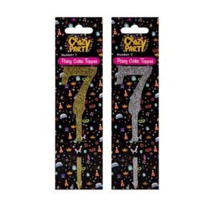 Cake Topper-birthday Number 7 1-piece