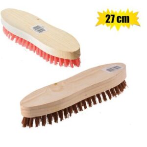 Scrubbing Brush Wooden Back 27cm