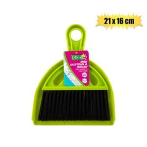 Disa Dustpan & Brush Set Mini 21 x 16cm