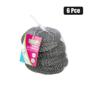 Disa Scourer Balls Steel 6-piece 13g