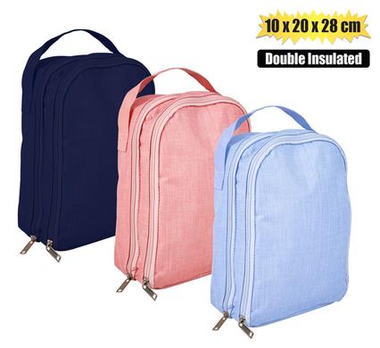 Home 'N Leisure Timesavers Lunch Bag 10 x 20 x 28cm Insulated Double