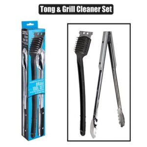 Home 'N Leisure Braai Bbq Tong and Grill Cleaner Set H&l