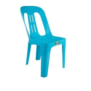 Chair Kiddies No Armrest - Blue
