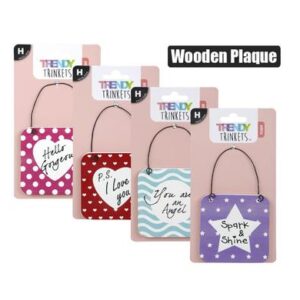 Trendy Trinkets Plaque Wdn Inspirational