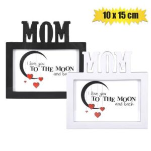 Picture-frame Plastic Mom 10 x 15cm – Assorted