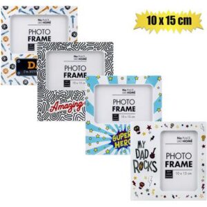 Picture-frame Plastic Dad Graphic 10 x 15 – Assorted