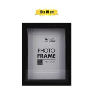 Picture-frame Plastic Shadow Box 10 x 15cm Black