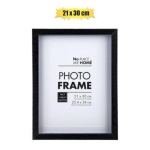 Picture-frame Plastic Shadow Box 21 x 30cm Black