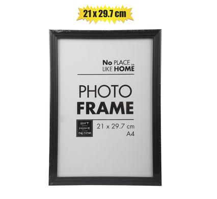 Picture-frame Certificate Plastic A4 Black