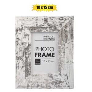 Picture-frame MDF White Stressed 10 x 15cm