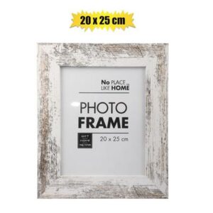 Picture-frame MDF White Stressed 20 x 25cm