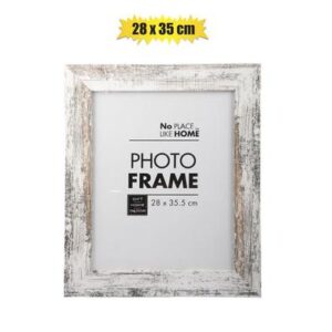 Picture-frame MDF White Stressed 28 x 35cm