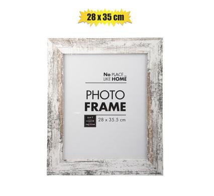 Picture-frame MDF White Stressed 28 x 35cm