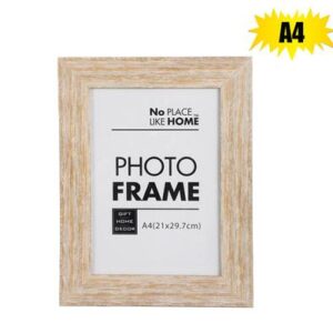 Picture-frame Plastic Mustard Stressed A4