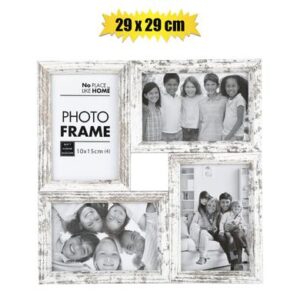 Picture-frame Collage Wood 4-hole Stresd