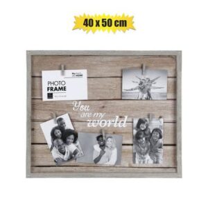 Picture-frame Wash Line MDF 40 x 50cm