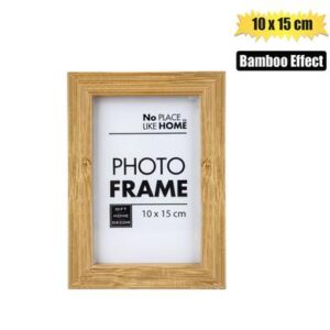 Picture Frame MDF Bamboo Effect 10 x 15cm