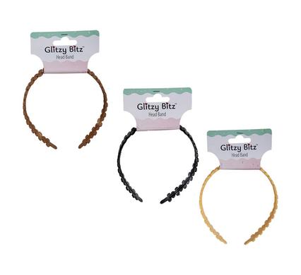 Glitzy Bitz Hair Alice Band Matte