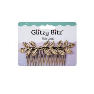 Glitzy Bitz Hair Comb Mtl