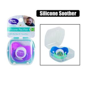 Baby Soother Silicone in Holder