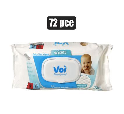 Voi Wet-wipes 72-piece 16 x 19cm Honeycomb