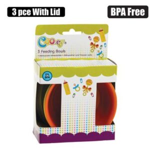 Cooey Feeding-bowls Plastic 3-piece