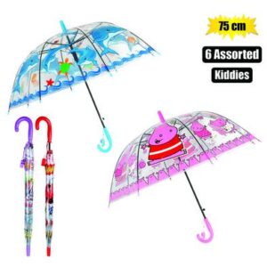Umbrella Kiddies 8-rib 4- 75cm Dia – Assorted