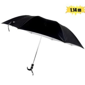 Umbrella Gents Foldup Black 1.14m Dia