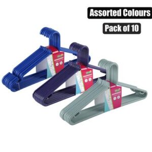 Disa Clothes Hangers Plastic pack-10 Assorted