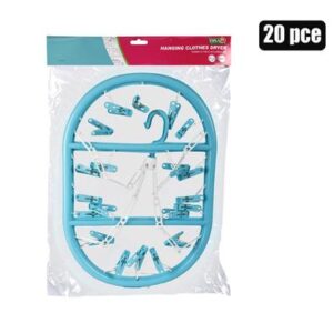 Disa Clothes Dryer Plastic 20-peg Assorted