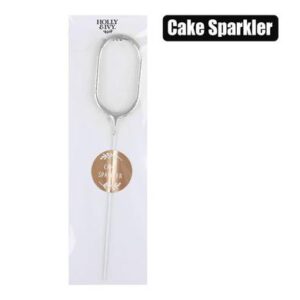 Holly & Ivy Birthday Candle Sparkles number-0