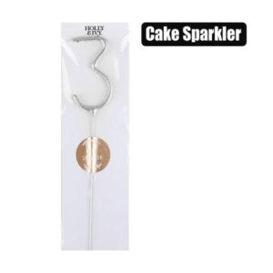Holly & Ivy Birthday Candle Sparkles number-3