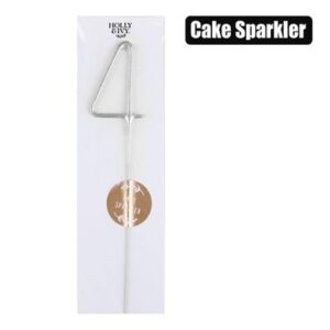Holly & Ivy Birthday Candle Sparkles number-4