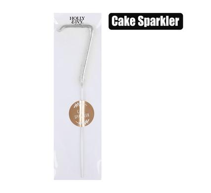 Holly & Ivy Birthday Candle Sparkles number-7