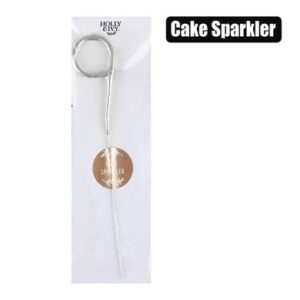 Holly & Ivy Birthday Candle Sparkles number-9